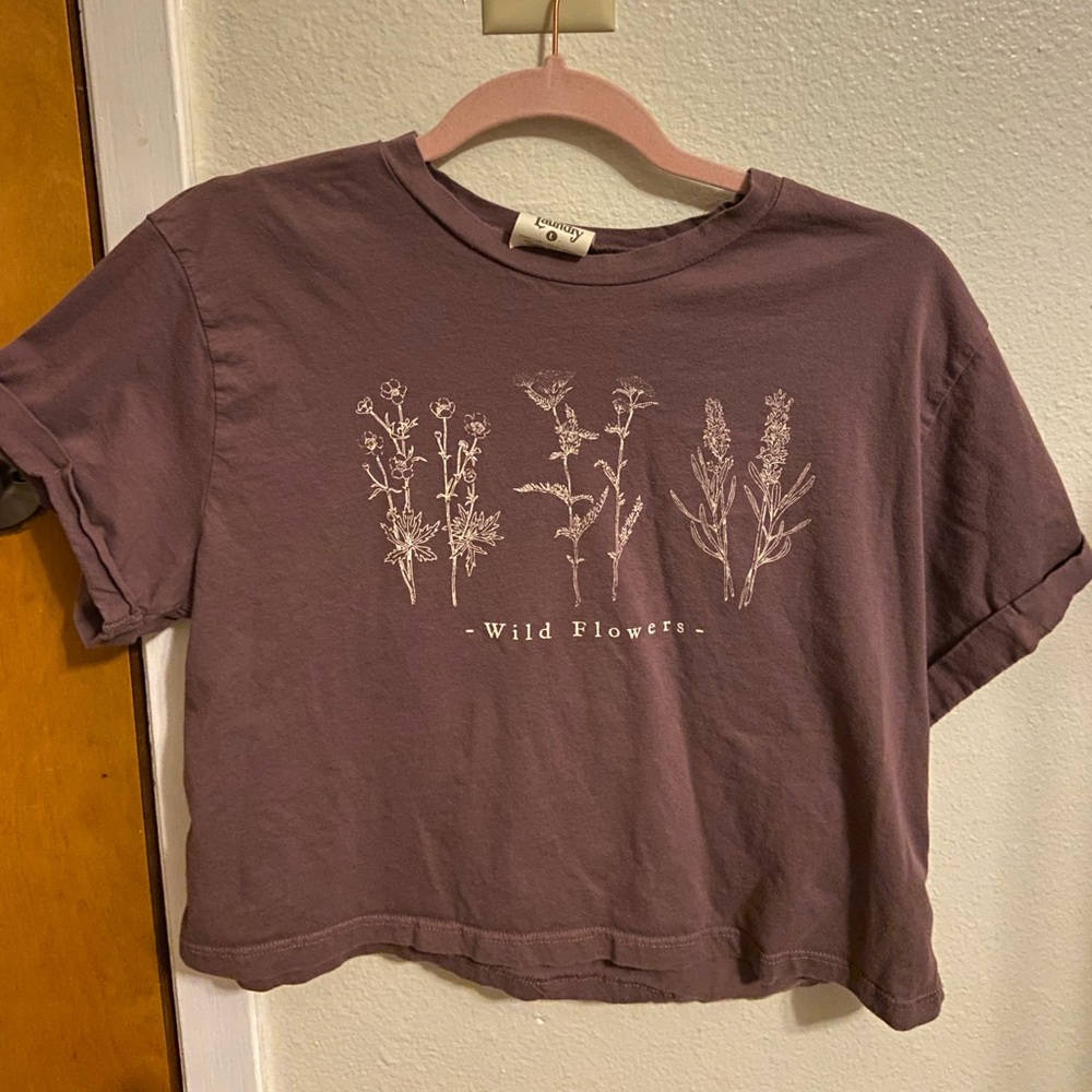 Wild Flowers Crop Top
